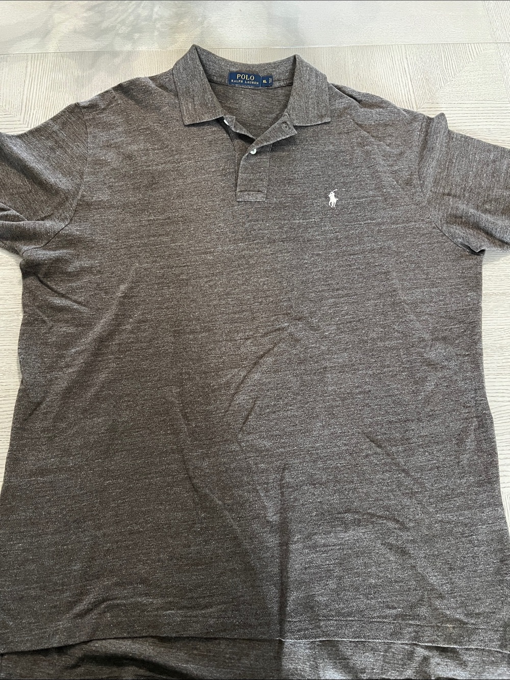 Polo by Ralph Lauren Brown Heather Polo Shirt